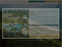 Tablet Screenshot of nexusresort.com